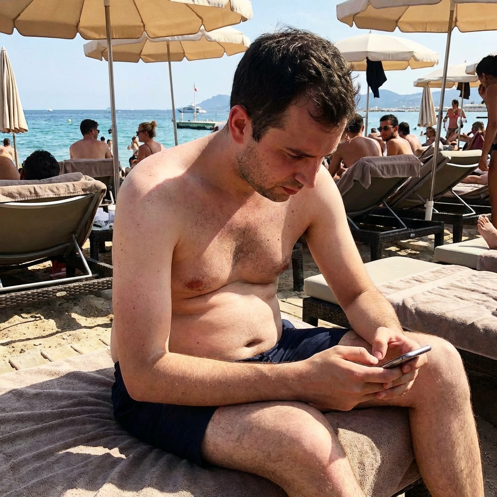 Beach club — before