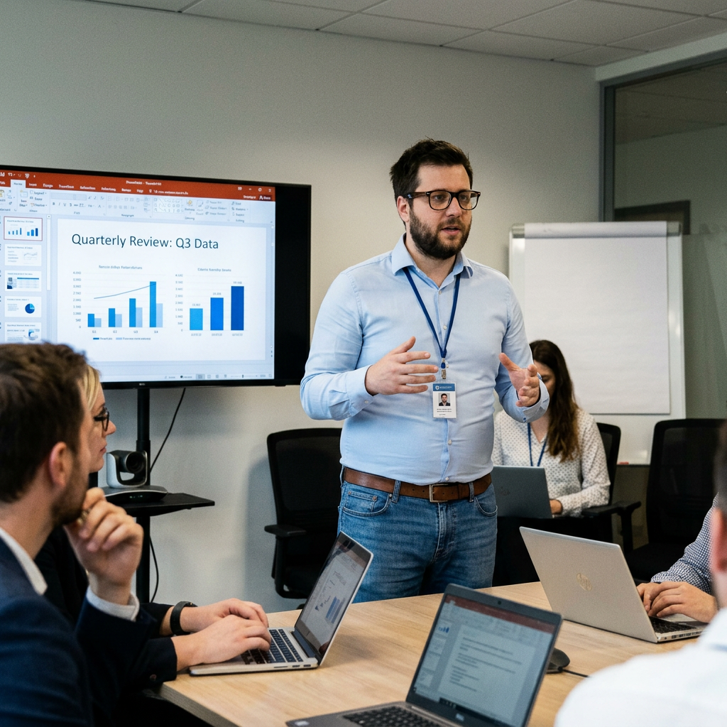 Work presentation — before